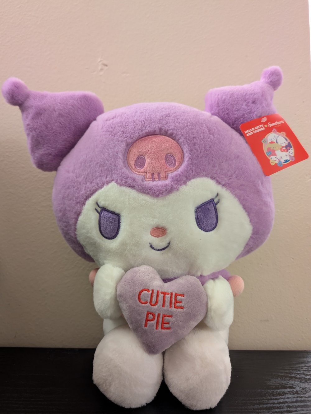 NWT Original Sanrio Kuromi Purple "Cutie Pie" Plush 10"